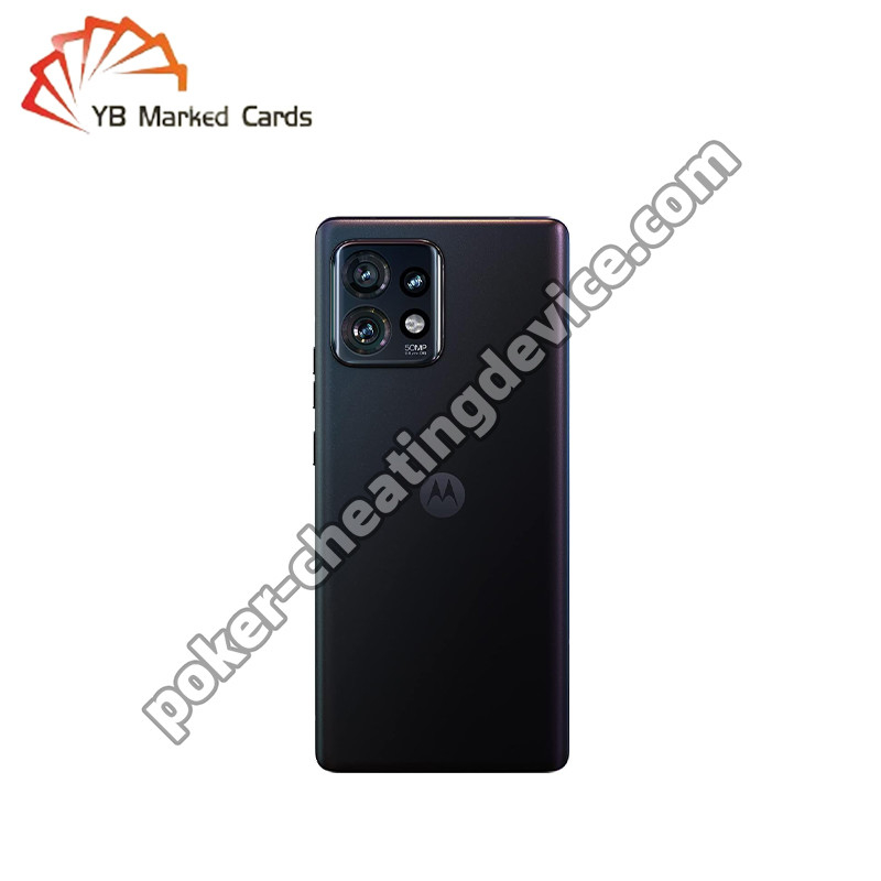 CVK 400 محلل بوكر هاتف موتورولا Edge+ للبطاقات اللعبة ذات الباركود