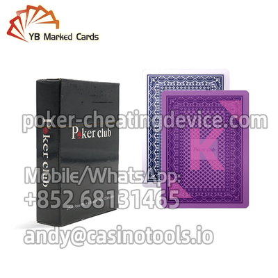 بطاقات لعب Copag Poker Club بالأشعة تحت الحمراء لأجهزة الغش في لعبة البوكر