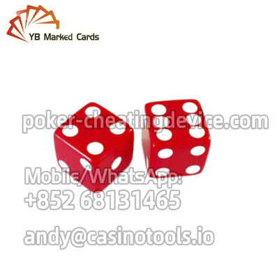 8/10/12/14 16mm Casino Craps Dice مع هزاز لاسلكي