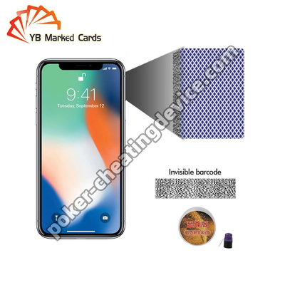 CVK 400 iPhone X تحليل البوكر جهاز غش مع سماعات Bluetooth