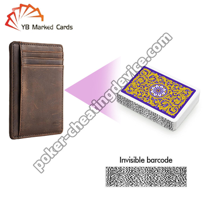 محفظة البوكر غش الكاميرا وحل فحص البطاقات