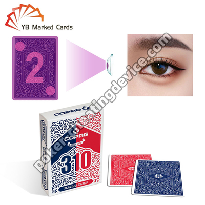 كوباج 310 SLIMLINE تحت الحمراء علامة بطاقات اللعب مرة أخرى