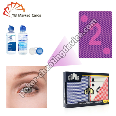 Infrared Contact Lenses For Marked Playing Cards See Invisible Win The Game